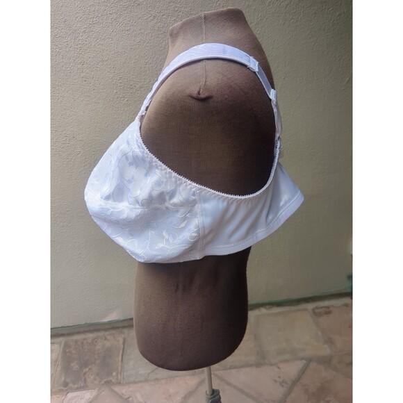 JMS Just My Size Bra Model 1105 Size 44DDD White Wire Free Gel Comfort Straps - Picture 7 of 10
